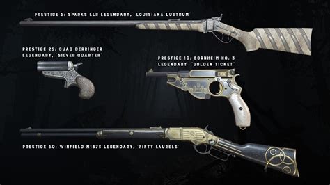 And at some ranks you can get a free legendary item, be it a hunter skin or weapon skin. . Hunt showdown prestige rewards